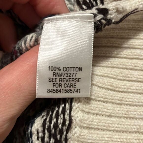 Croft & Barrow Grandpa Oversized Sweater - Picture 6 of 8